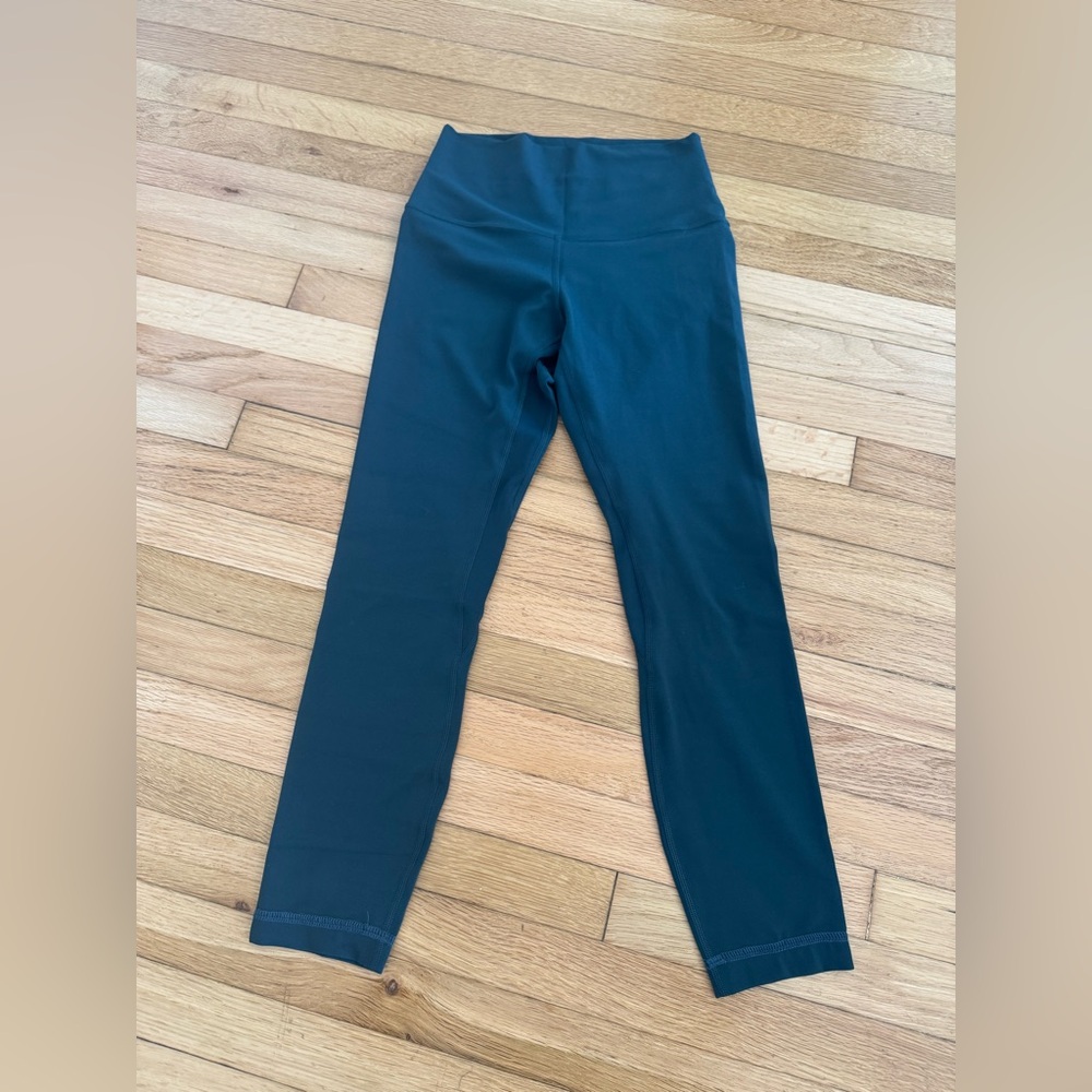 Lululemon Teal Green Align Athletic Leggings Pants. Size 4 23” inseam